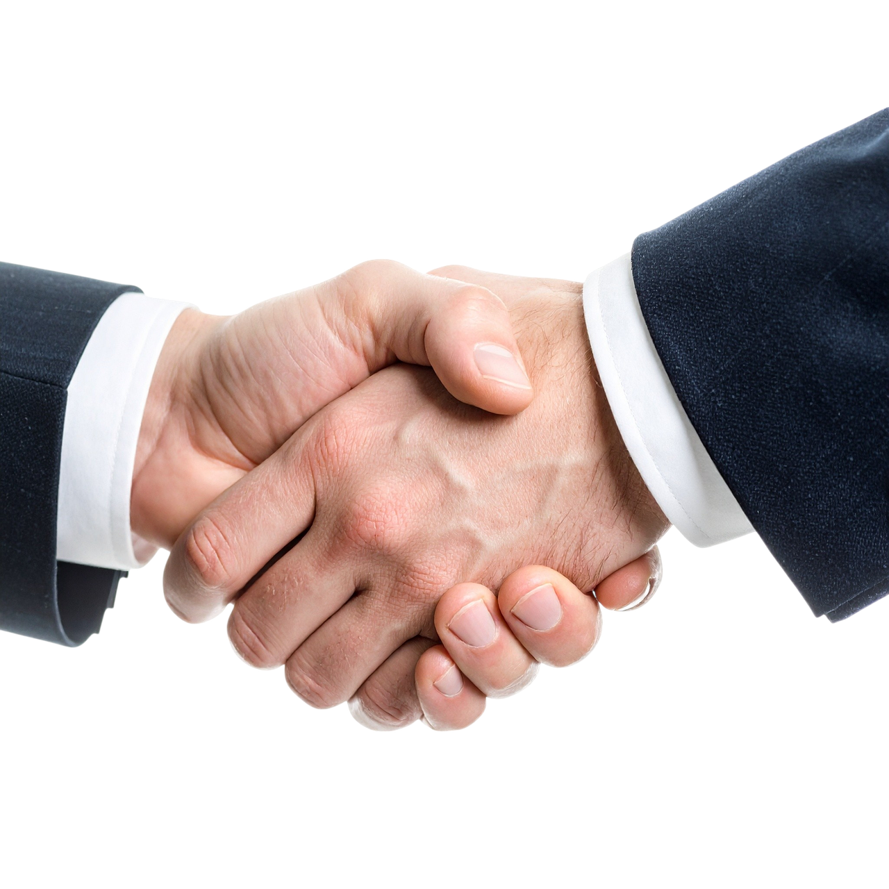 Close-up of a business contract and agreement being signed at a desk